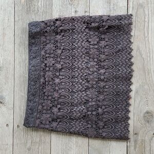 American Eagle Size 4 Crochet Tiered Lace Skirt Boho Western